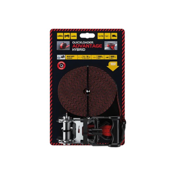 Quickloader QLA2000HDH Advantage Hybrid Ιμάντας Φορτιών 6m x 35mm Quickloader QLA2000HDH Advantage Hybrid Ιμάντας Φορτιών 6m x 35mm