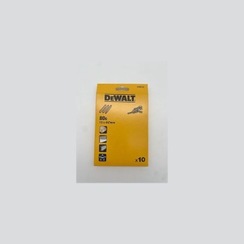 Dewalt DT3605 Ταινίες Λείανσης G80 13x457mm 10ΤΜΧ 
