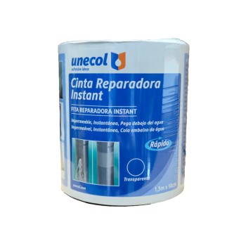 Unecol 7711 Instant Repair Tape Clear Ταινία Άμεσης Επισκευής Διάφανη 100mm x 1.5m