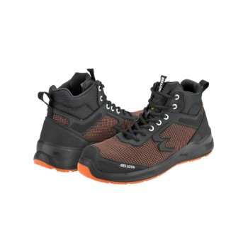 Bellota BRUNJS S3S 44 Μποτάκι Ασφαλείας Μαύρο-Πορτοκαλί No44