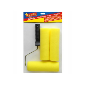 Supertite 3172 Ρολό Αφρώδες 18cm με Λαβή & 2 Ανταλλακτικά