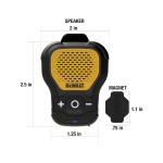 Dewalt 190 1148 DWG Φορητό Ηχείο Bluetooth με Κλιπ & Μαγνήτη PRO 