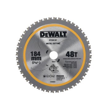 Dewalt DT1044 Δίσκος Κοπής Μετάλλου 48Τ 184mm Dewalt DT1044 Δίσκος Κοπής Μετάλλου 48Τ 184mm