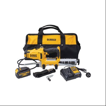 Dewalt DCGG581P1G Κιτ Πιστολιού Γράσου 2 Ταχυτήτων 18V XR Li-Ion 