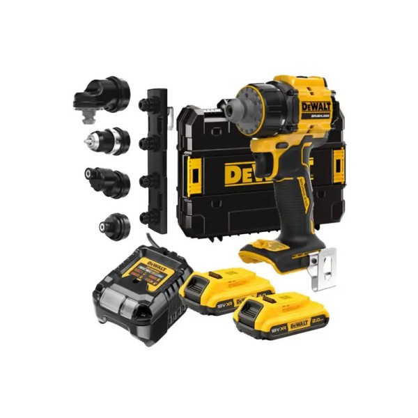 Dewalt DCD803D2T Κρουστικό Δραπανοκατσάβιδο Μπαταρίας 2x2.0 Ah Li-Ion 