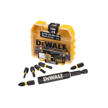 Dewalt DT70577T Σετ Μύτες FLEXTORQ με Αντάπτορα 16ΤΜΧ