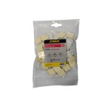 Zemek ZK-MP-20-3/4-N Βάσεις Δεματικών με Αυτοκόλλητο 19x19mm Λευκές 100ΤΜΧ