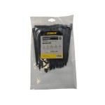 Zemek ZK-E-HD-180-7-B Ενισχυμένα Δεματικά Διπλής Κεφαλής 9x180mm Μαύρα 100ΤΜΧ 
