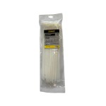 Zemek ZK-HD-370-14-N Δεματικά Καλωδίων 7.6x370mm Λευκά 100ΤΜΧ 
