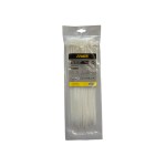 Zemek ZK-S-300-12-N Δεματικά Καλωδίων 4.8x300mm Λευκά 100ΤΜΧ