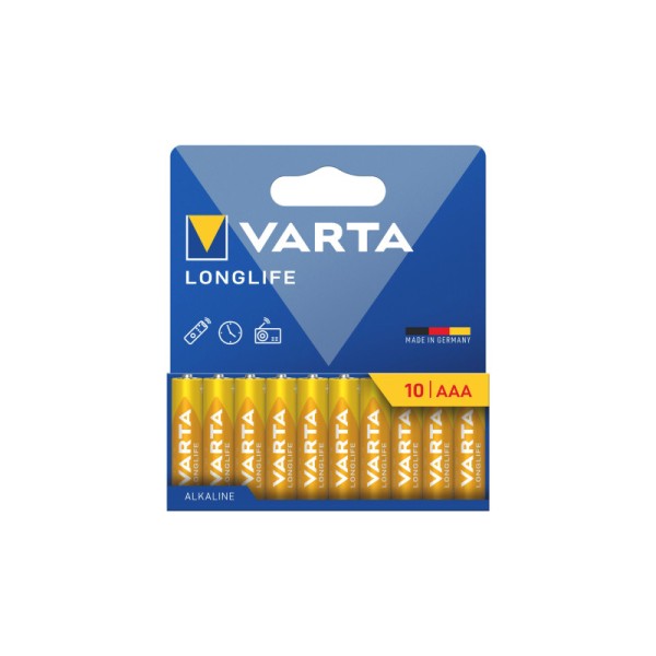 Varta 120342 Mπαταρία Longlife NB AAA 10TMX