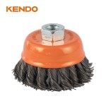 Kendo 76002729 Βούρτσα Τροχού Μεταλλική Φ75mm, M14?2mm