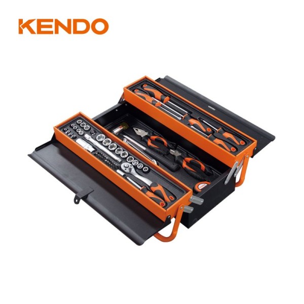 Kendo 90201 Σετ Εργαλειοθήκη Μεταλλική 3 Θέσεων με Εργαλεία 70TMX Kendo 90201 Σετ Εργαλειοθήκη Μεταλλική 3 Θέσεων με Εργαλεία 70TMX