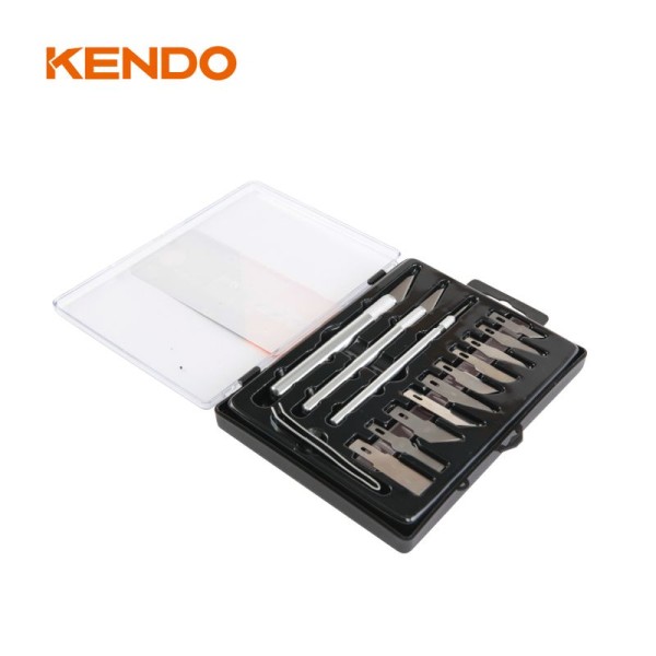 Kendo 80202 Σετ Μαχαιριών Hobby Carving 17TMX