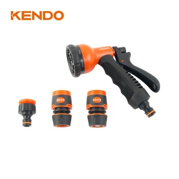 Kendo 60683 Σετ Εξαρτημάτων Ποτίσματος & Πιστόλι Νερού 1/2
