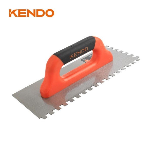 Kendo 45303 Σπάτουλα Πλακάδων με Δόντια 0.7x120x280mm
