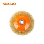 Kendo 46001729 Βούρτσα Τροχού Χάλκινη 125mm M14x2mm