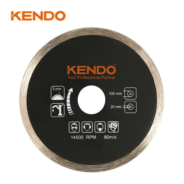 Kendo 61012112 Διαμαντόδισκος Κοπής Φ125 ? 22,23/20/16mm