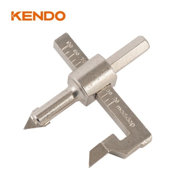 Kendo 44500221 Ποτηροτρύπανο Ρυθμιζόμενο 20-90mm Kendo 44500221 Ποτηροτρύπανο Ρυθμιζόμενο 20-90mm