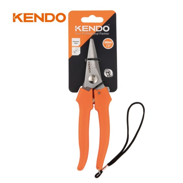Kendo 30752 Ψαλίδι Πολλαπλών Χρήσεων 190mm Kendo 30752 Ψαλίδι Πολλαπλών Χρήσεων 190mm