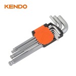 Kendo 20737 Σετ Κλειδιών Άλλεν Μπίλιας Extra Long 9TMX