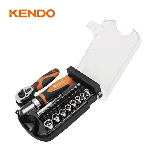 Kendo 20548 Σετ Κατσαβίδι & Καστάνια 35TMX