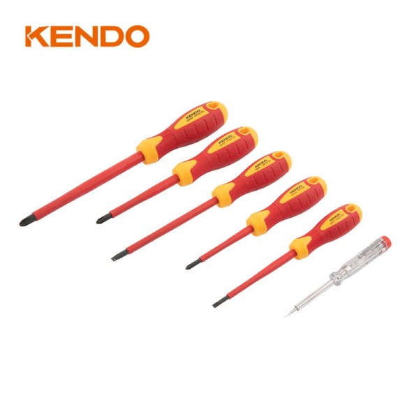 Kendo 20483 Σετ Κατσαβιδιών 1000V VDE 6TMX