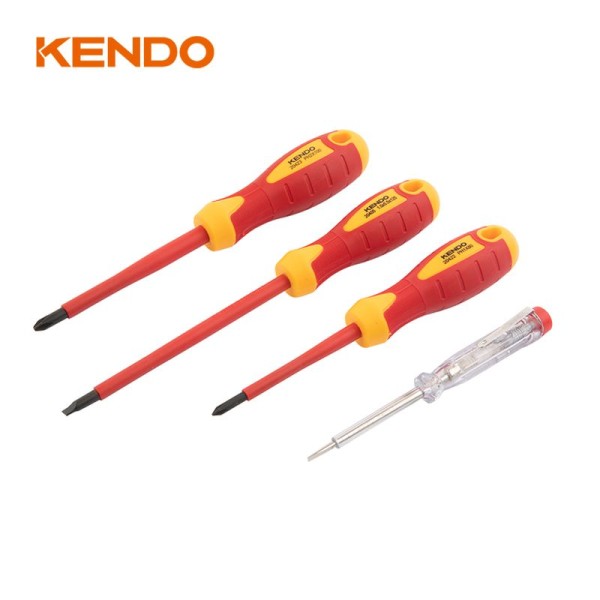 Kendo 20481 Σετ Κατσαβιδιών 1000V VDE 4TMX