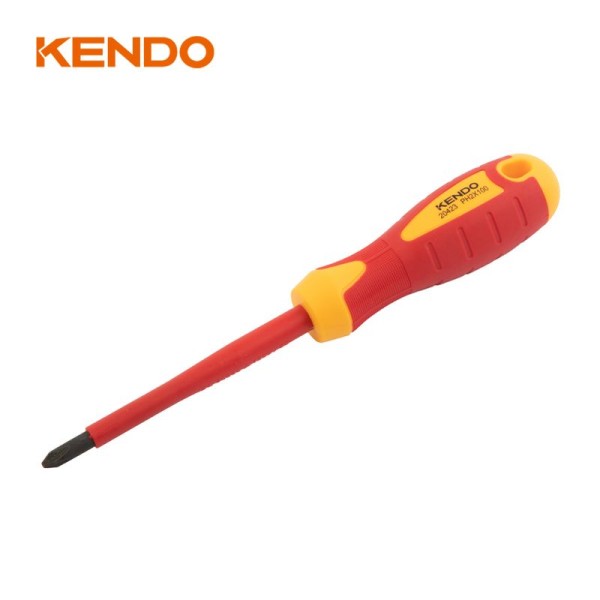 Kendo 20424 Κατσαβίδι 1000V VDE PH3x150mm Kendo 20424 Κατσαβίδι 1000V VDE PH3x150mm
