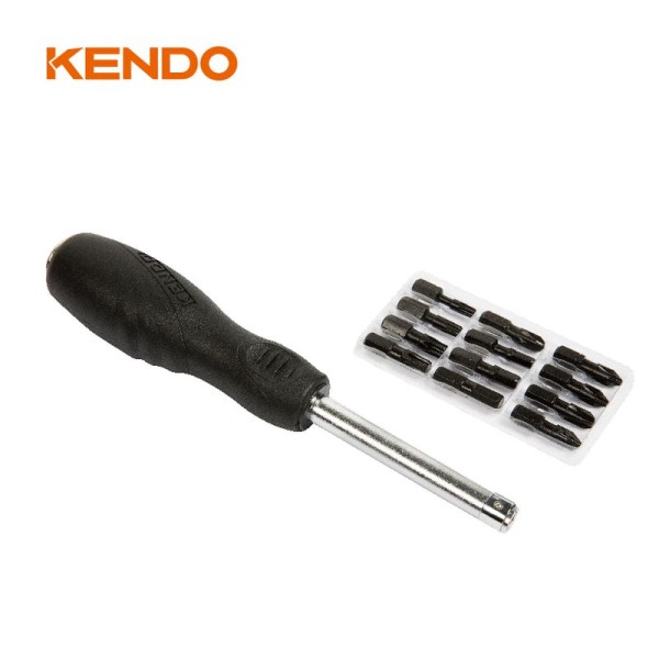 Kendo 20021 Σετ Κατσαβίδι & Μύτες 13ΤΜΧ