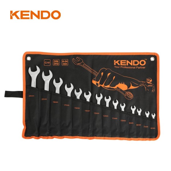 Kendo 15246 Σετ Γερμανοπολύγωνα Σε Πανίνα Θήκη 14TMX Kendo 15246 Σετ Γερμανοπολύγωνα Σε Πανίνα Θήκη 14TMX