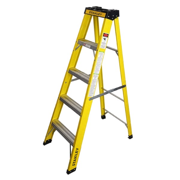 Stanley SXLDFG-004 Σκάλα Fiberglass 4 Σκαλιών 144cm
