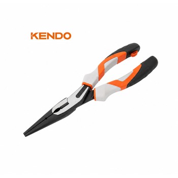 Kendo 10305 Μυτοτσίμπιδο Ίσιο Ενισχυμένης Λαβής 200mm / 8