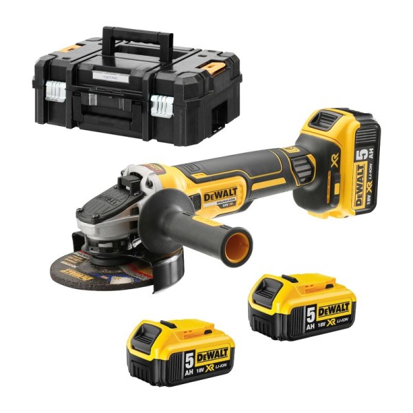 Dewalt DCG405P3 Γωνιακός Τροχός Μπαταρίας 125mm Dewalt DCG405P3 Γωνιακός Τροχός Μπαταρίας 125mm
