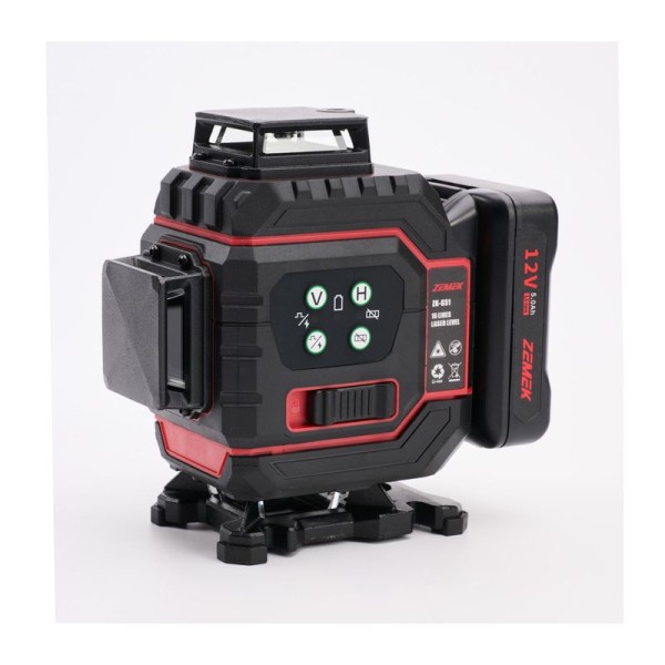ZEMEK ZK-G51 Αλφάδι Laser 360° 16 Γραμμών Πράσινης Δέσμης 30m ZEMEK ZK-G51 Αλφάδι Laser 360° 16 Γραμμών Πράσινης Δέσμης 30m