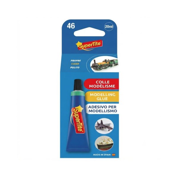 Supertite 2446XS Adhesivo Modelismo Διαφανής Κόλλα Μοντελισμού 20ml Supertite 2446XS Adhesivo Modelismo Διαφανής Κόλλα Μοντελισμού 20ml