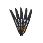 Dewalt DT2307L Λάμα Σπαθόσεγας για Ξύλο Σετ 5 τεμ  228x4.2x6 Ηλεκτρικά Εργαλεία