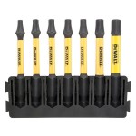 Dewalt DT70825 Σετ Μύτες 7 τεμ Impact Mix Torx 57mm Εργαλεία Χειρός