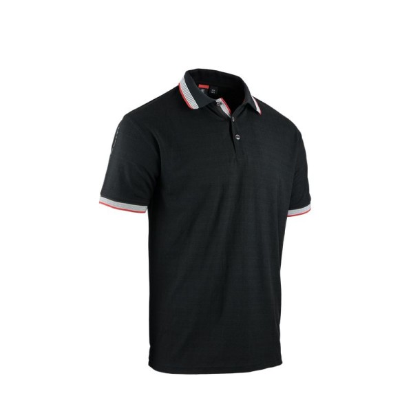FACOM FXWW9010E-XL Κοντομάνικο Polo Soccer Black/Red No.XL 