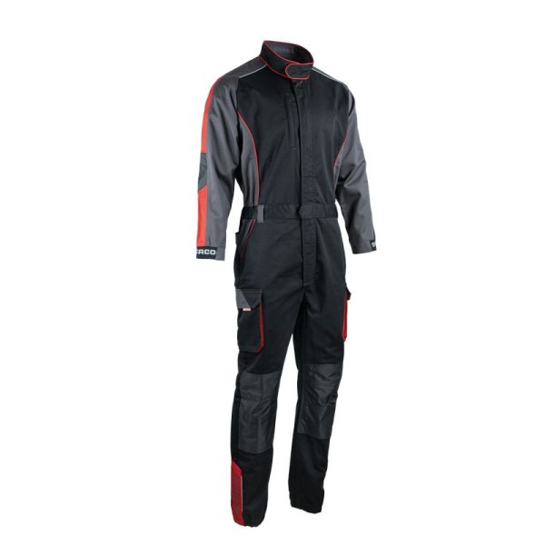 FACOM FXWW4010E-XL Φόρμα Racer Black/Stone/Red No.XL FACOM FXWW4010E-XL Φόρμα Racer Black/Stone/Red No.XL