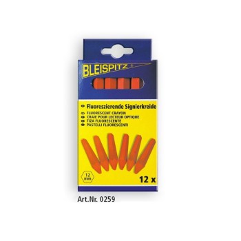 Bleispitz 0259 Κηρομπογιά Ελαστικων Χωρίς Ετικέτα 12mm/120mm Κόκκινο 12TMX 