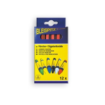 Bleispitz 0211 Κηρομπογιά με Ετικέτα 12mm/120mm Κίτρινο 12TMX 