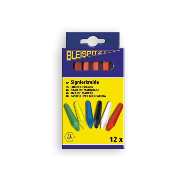 Bleispitz 0167 Κηρομπογιά Χωρίς Ετικέτα 12mm/120mm Άσπρο 12TMX 