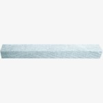 Bleispitz 0457 Λευκή Κιμωλία Χωρίς Ετικέτα 100x10x10mm 50TMX 