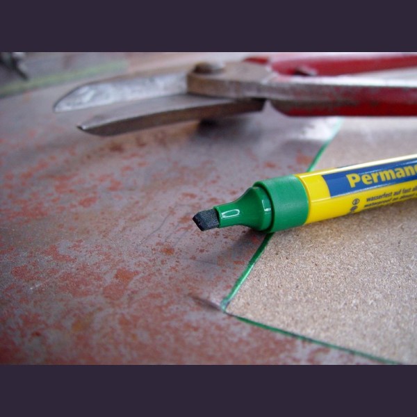 Bleispitz 1256-1 Ανεξίτηλος Μαρκαδόρος 1-5mm Πράσινο