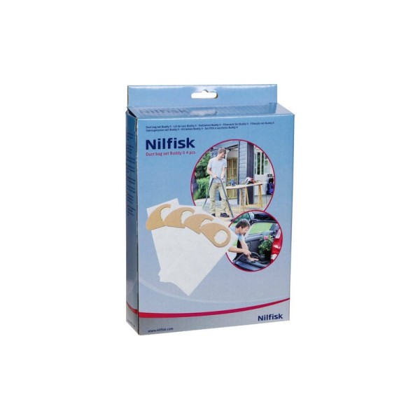 81943048 Nilfisk Φιλτρόσακοι (4τεμ) για Buddy II 