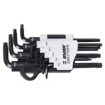 Unior 613089 Συλλογή Κλειδιών TORX (TX) σε Πλαστική Κρεμάστρα 220/7TXPH TX9 40 Εργαλεία Χειρός