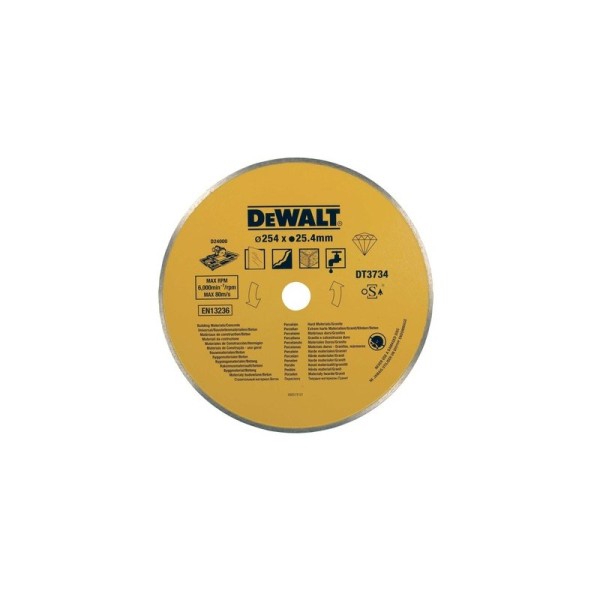 DT3734 Δίσκος Κοπής Πορσελάνης DEWALT Ηλεκτρικά Εργαλεία