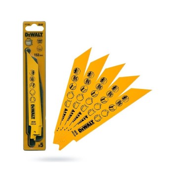 DT2384 Σετ 5 Λάμες Κοβαλτίου Κοπής Μετάλλου152/1.4mm ΒΔ DEWALT Ηλεκτρικά Εργαλεία