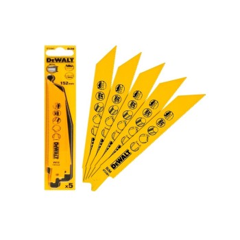 DT2361 Λάμες Κοβαλτίου Κοπής Μετάλλου 152mm/1.8mm 5τεμ DEWALT Ηλεκτρικά Εργαλεία